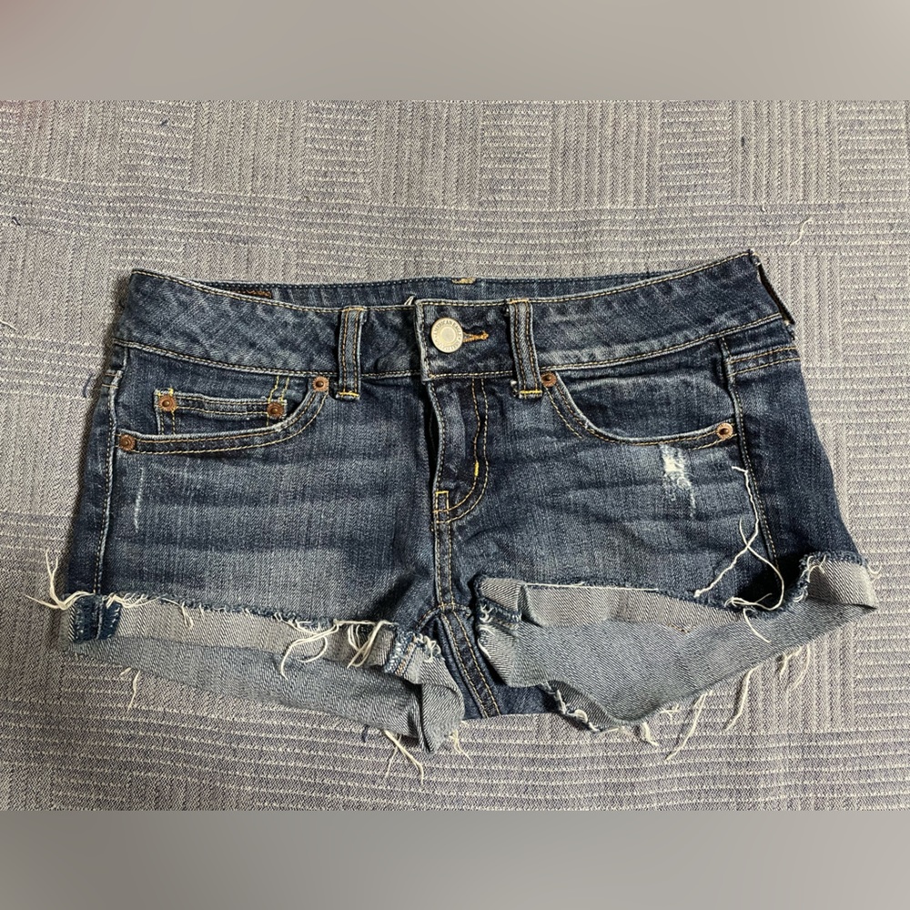 American Eagle Denim Short Shorts